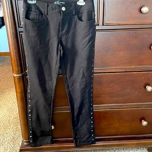 INC black side detailed pants